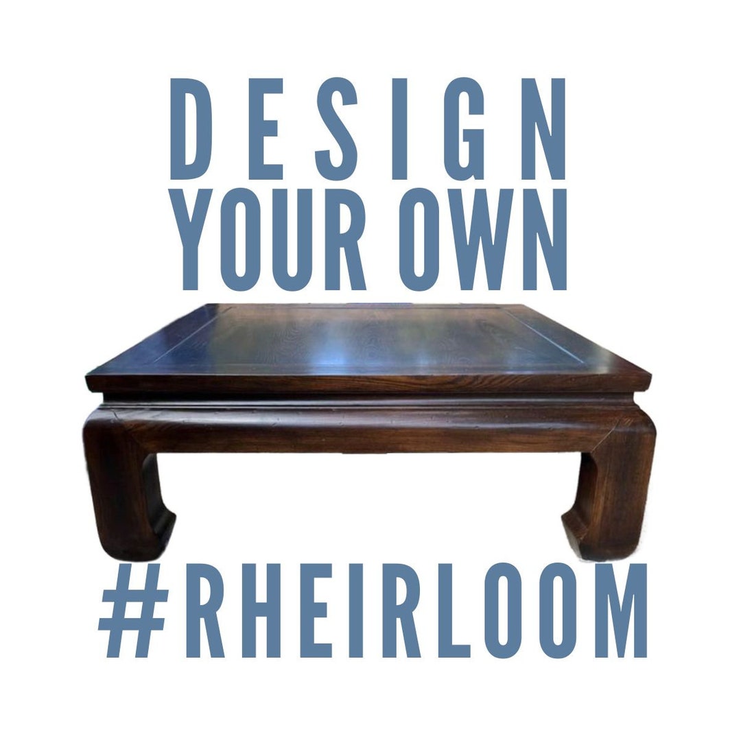 Ethan Allen Ming Coffee Table for Customization Etsy