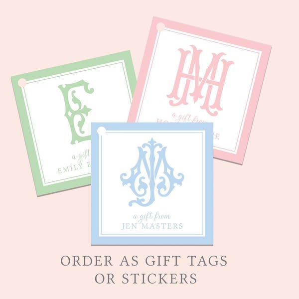 Custom Gift Tags, To From Tag, Family Gift Tags, Birthday Gift Tag, Baby Shower, Hostess Gift Tag, Couples Gift Tag