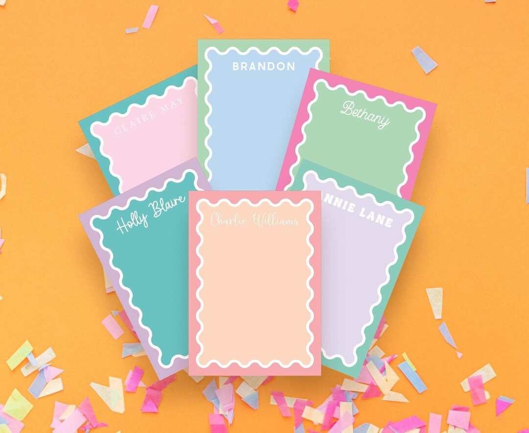 Custom Notepad: 5x7 or 4x6, Custom Notepad Writing Pad Notepad for ...