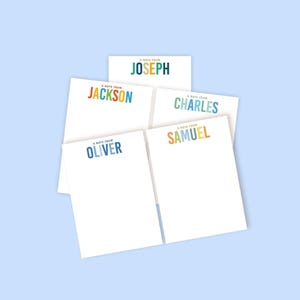 Custom name notepad, personalized notepad, personalized gifts, Writing pad, Notepad for teachers, Notepad for kids, Custom stationery