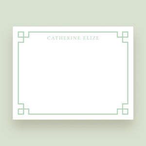Chinoiserie stationery, Chinoiserie notecards, Monogram notecards Custom stationery, Personalized stationery