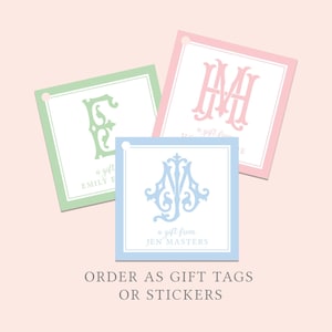 Custom Gift Tags, To From Tag, Family Gift Tags, Birthday Gift Tag, Baby Shower, Hostess Gift Tag, Couples Gift Tag