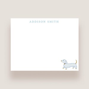 Dachshund Notecards: Elegant Stationery for Weenie Dog lovers