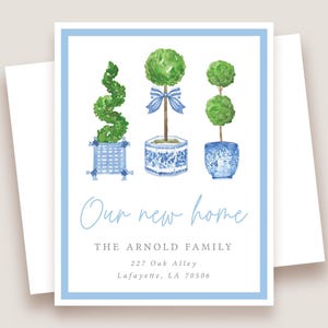 Moving Announcement, Moving Card, Change of Address Card, We&#39;re Moving Card, We&#39;ve moved card, New address card
