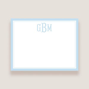 Custom Initial Notecards: Great for thank you cards and thank you gifts