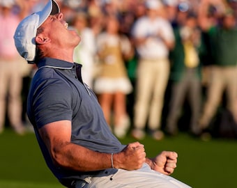 Les maîtres Rory Mcilroy gagnent. Photo numérique