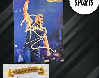 ザ・ロック WWE 正規サイン入り #109 トレーディングカード - 直筆