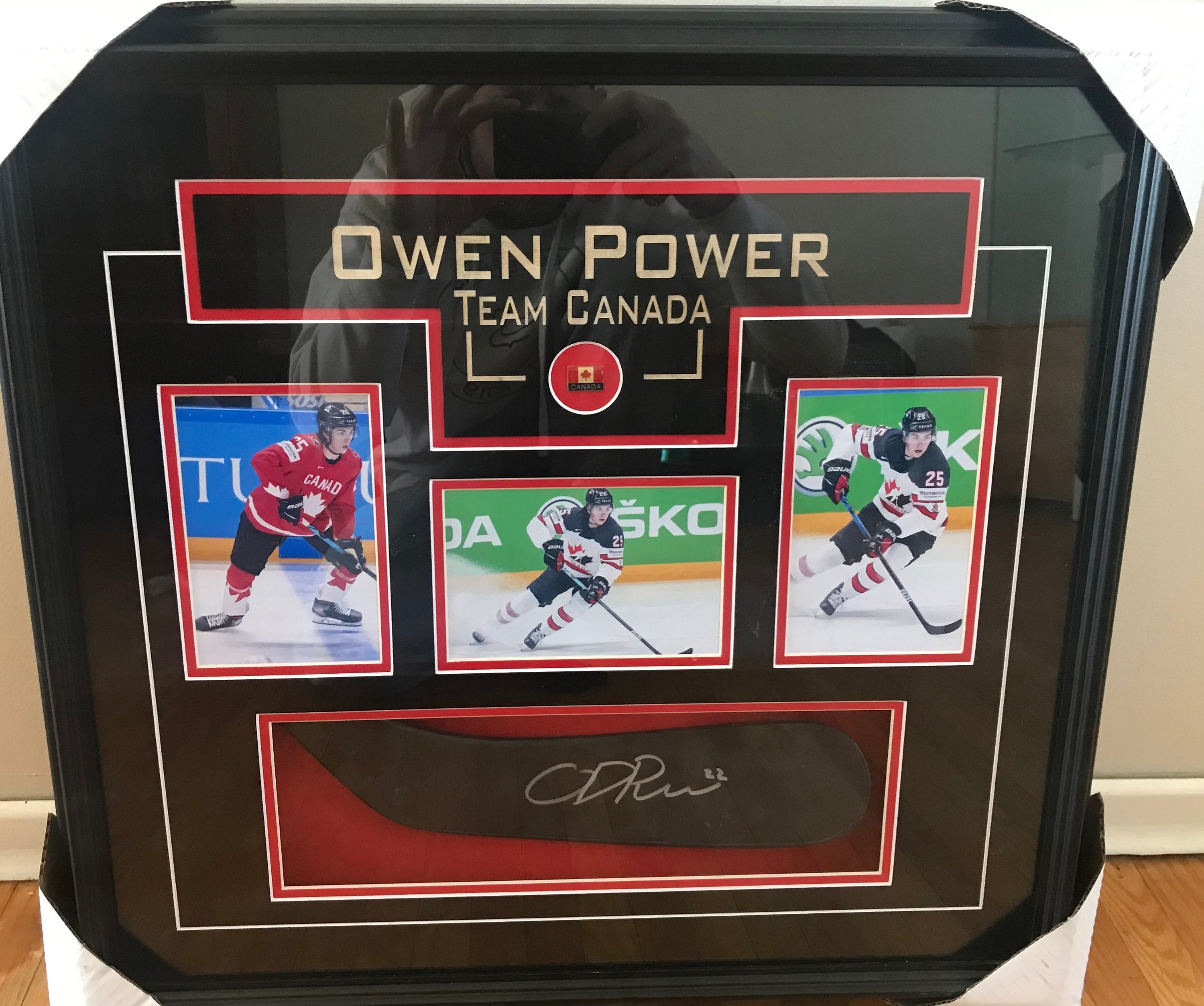 Owen Power Signed Sabres Jersey (JSA)
