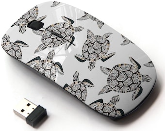 2.4G Wireless Mouse with Cute Pattern Design for All Laptops and Desktops with Nano Receiver Reindeer Animals 2.4G Wireless Mouse with Cute Pattern Design for All Laptops and Desktops with Nano Receiver Reindeer Animals