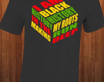 Black History SVG, I am Black History GIF, Black, Melanin, Shirt, Png, PDF, Jpeg For Cricut, Sublimation Designs Downloads