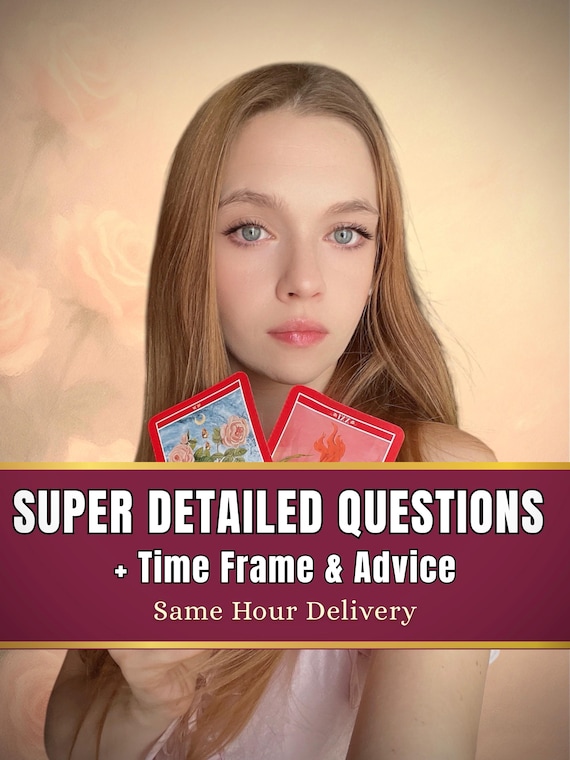 Same Hour Detailed Psychic Tarot Reading | In Depth Time Frame and Spiritual Advice - Multiple Questions