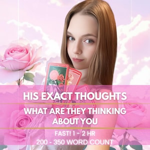 Their Exact Thoughts, Mind Reading, What Are They REALLY Thinking About You? Accurate Same Hour Tarot Love Reading, Telepathy Reading,