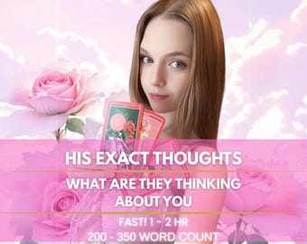 Their Exact Thoughts, Mind Reading, What Are They REALLY Thinking About You? Accurate Same Hour Tarot Love Reading, Telepathy Reading,