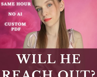 When Will He Reach Out? Same Hour No Contact Tarot Love Reading