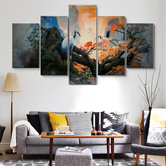 5 pieces on sale wall art