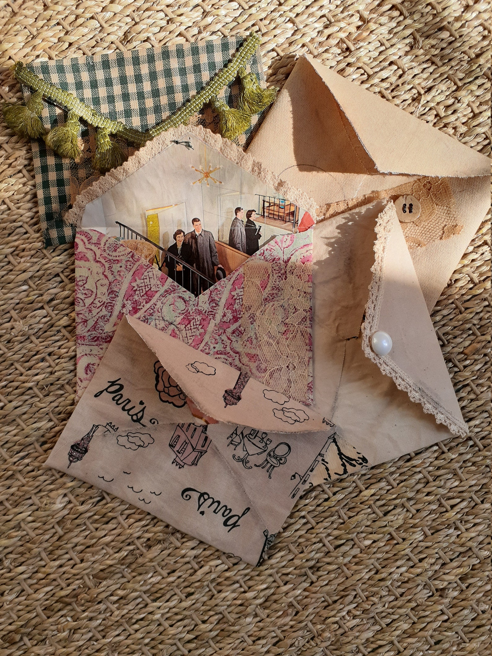 Junk Journal Scrapbook Supplies Journal Envelopes Junk Journal Etsy