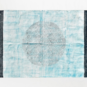 3x5 4x6 8x10 Feet Sky blue color rug Handmade cotton rug Outdoor, indoor rug Living room area rug Garden rug Farmhouse decor rug Area rug