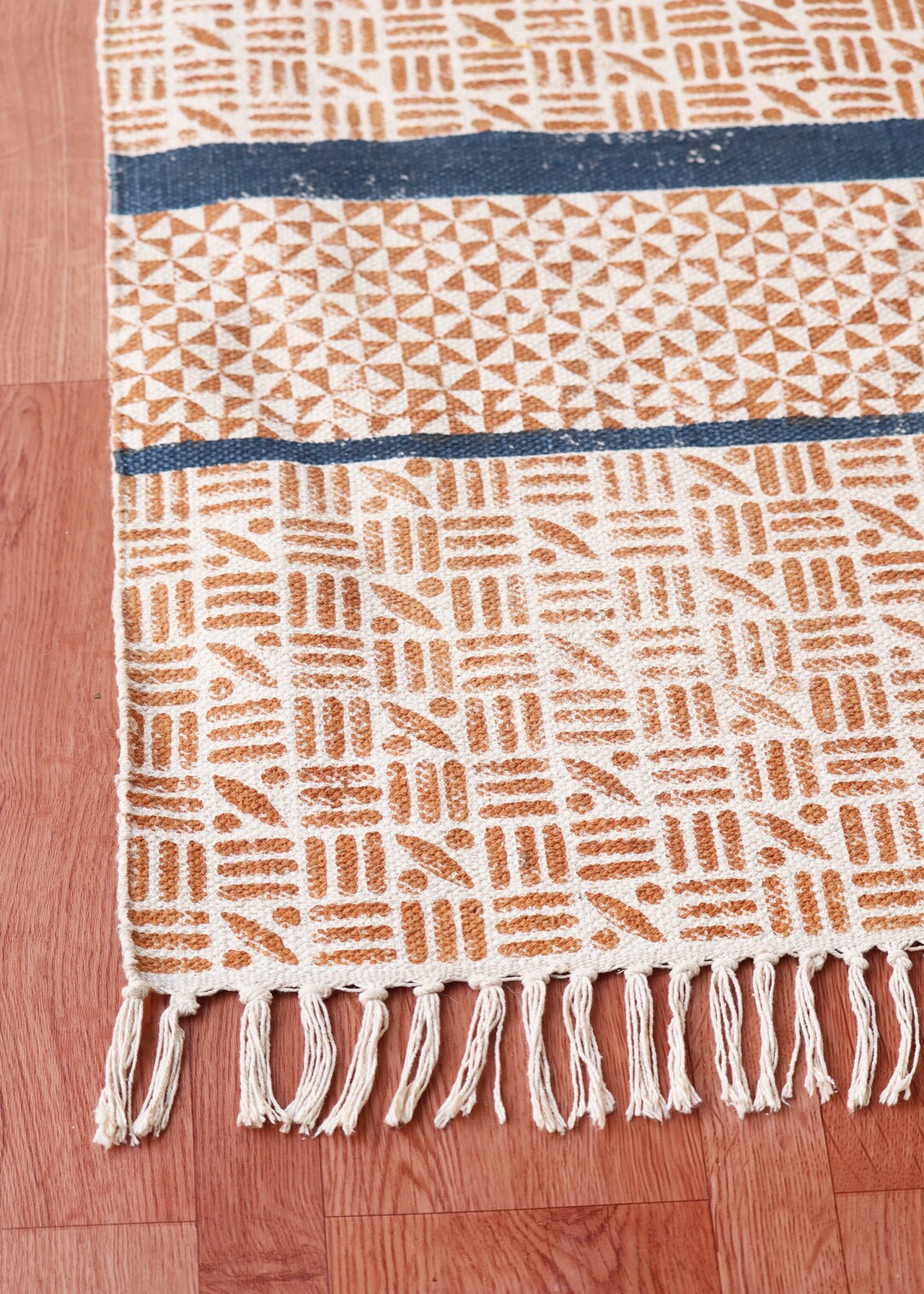 Cotton Runner Rugs / Handmade Rug / Navajo Rug / Floor Area / Etsy