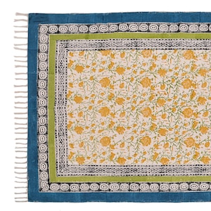 cotton rug, Block print rug. Indian dhurrie rug. Living room rug, Custom size rug, Cotton tufting rug, Dining room rug, Square rug, Area rug