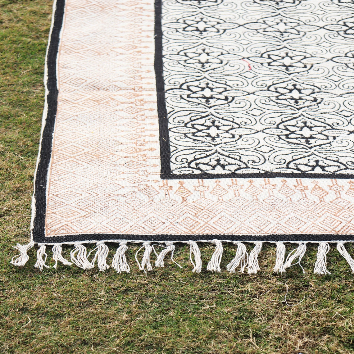 Extra Large Rug Block Printed 9x12 Rugs Handmade Rugs - Etsy