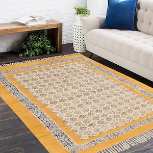 Handmade Cotton Rug, Indoor Rug, Bedroom Rug, Washable Rug, Kitchen Rug, Bohemian Rug, Home Decor Rug, Yoga Rug 3x5, 4x6, 5x7 Feet