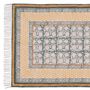 Indian Cotton Runner Rug Bohemian Cotton Rug Kitchen Runner Rug Hallway Runner Rug Lobby Runner Rug, 2.6x8 3x10 4x10 Feet