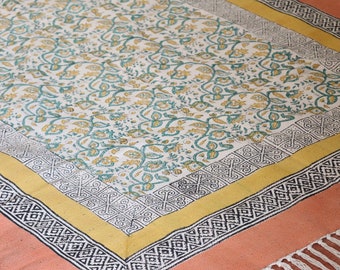4x6 Feet Cotton Rug Block Printed Dhurrie Rug Indoor Rug Kitchen Rug Handmade Aare Rug Flat Weave Dhurrie