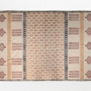 9x12 Feet Handmade Cotton Area Rug 9x12 Feet Floor Rugs Handwoven Dhurrie Bohemian Flatweave Kilims Dinning Room Rug