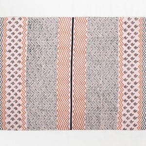 3x5 6x8 9x12 feet Indian cotton rug Block print rug Kitchen rug Living room rug Custom size rug Nursery rug Large area rug Modern floral rug