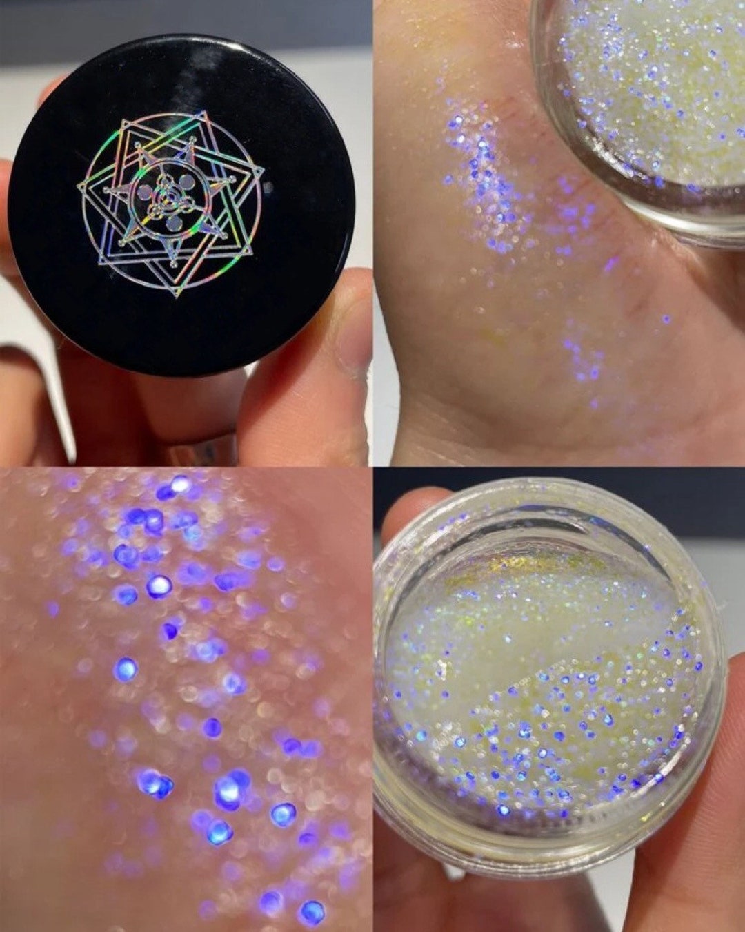 Euphoria 3D Holographic Glitter Invisible Jelly Eyeshadow Etsy