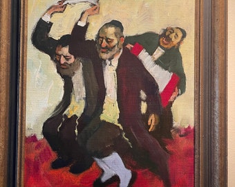 Adolf Adler Original Ölgemälde 30x40