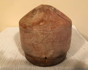 Karussell-Top-Holzblock/Millinery-Hutblock-Pillendose