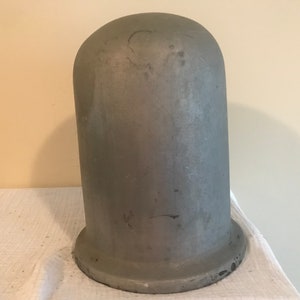 UNIQUE aluminium tall block/ millinery hat block