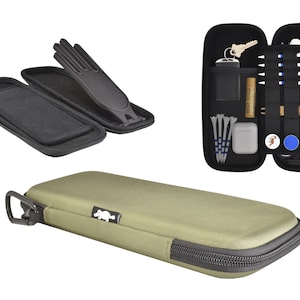Platypus Golf Co. - Sacoche personnalisée - Organiseur d'accessoires de golf et rangement pour gants - Se clipse facilement sur le sac - Pour hommes et femmes de golf