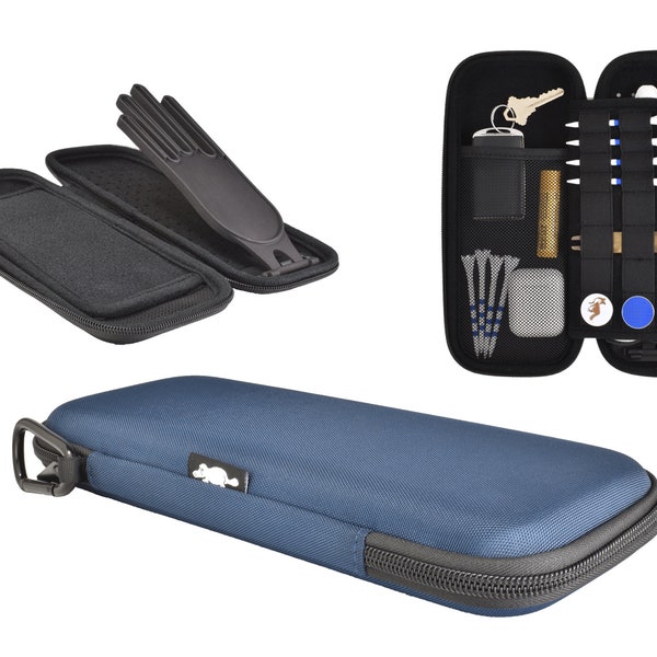 Platypus Golf Co. - Caddie Case - Golf Accessory Organizer and Glove Storage - Easily Clips on Bag - For Men and Women Golfers