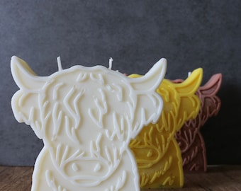 Highland Cow Candle