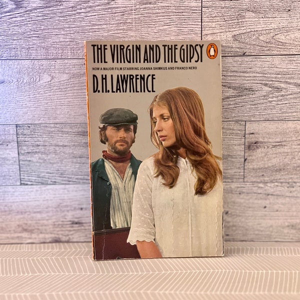 The Virgin and the Gipsy, By D.H. Lawrence, Vintage Book, 1971, Movie Adaptation Cover