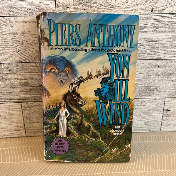 Yon Ill Wind, By Piers Anthony, Vintage Fantasy Book, 1997