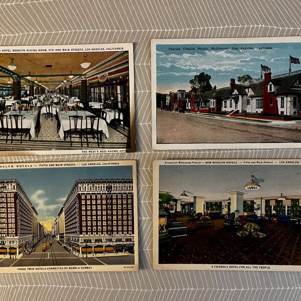 Los Angeles Postcard Etsy