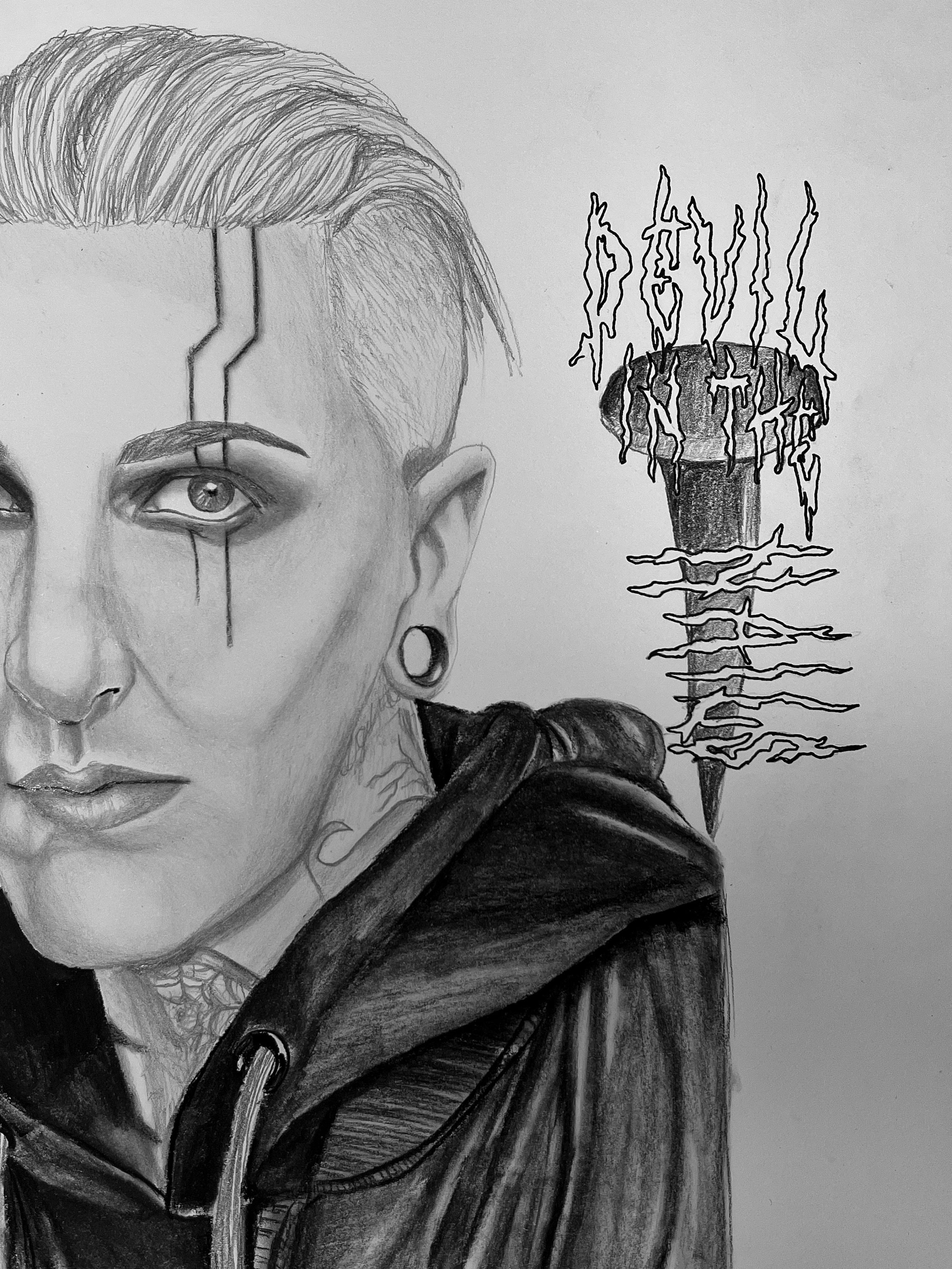 Chris Cerulli chris Motionless Motionless in White Etsy