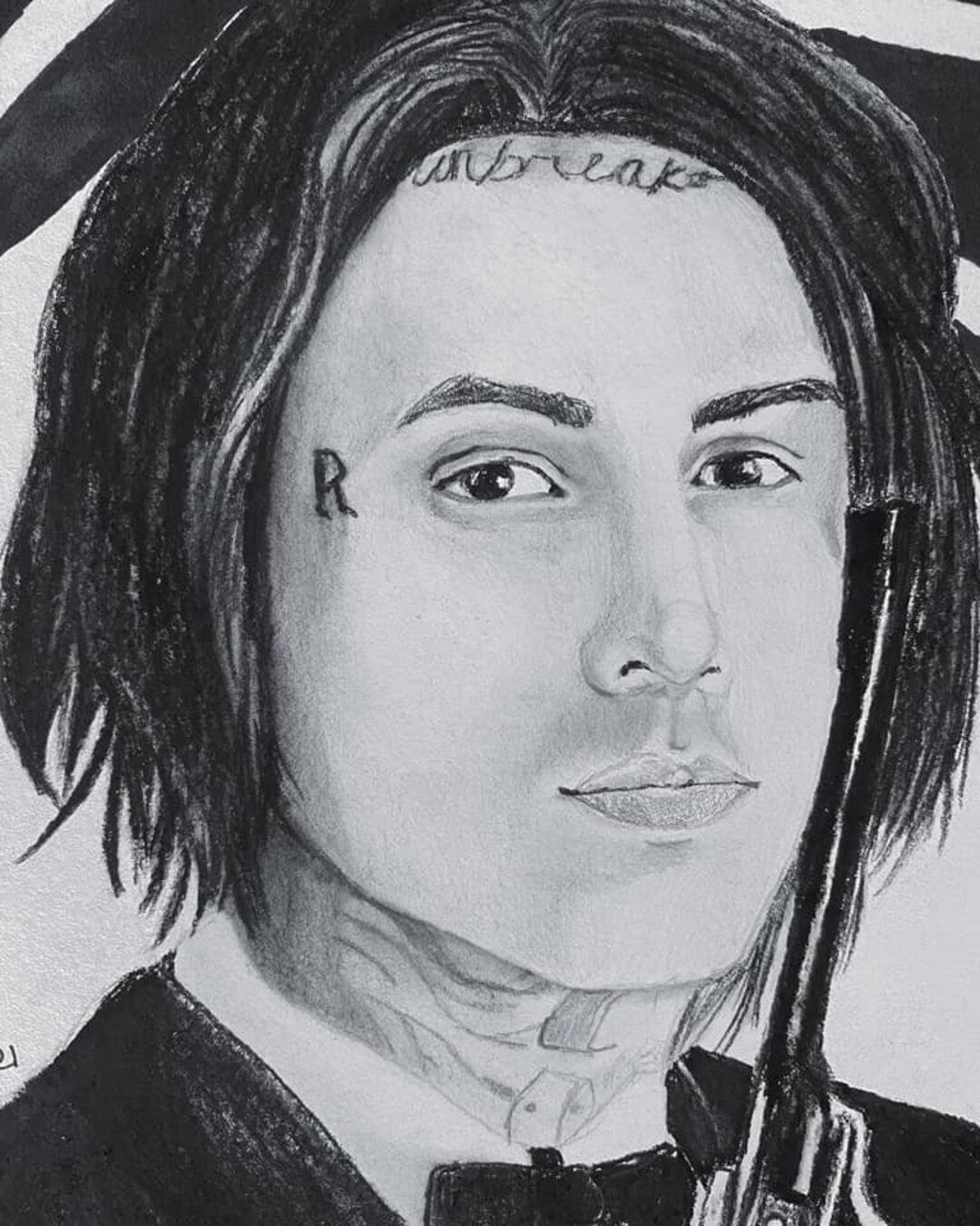 Ronnie Radke, Falling in Reverse Custom Drawing PRINT - Etsy