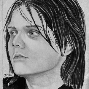 Gerard Way, My Chemical Romance, original fan art drawing