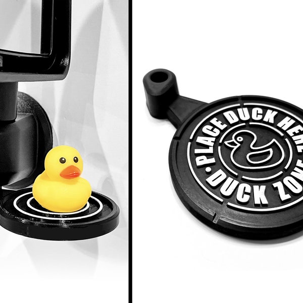 Duck Zone Mirror Mount Duck Landing Pad fits Jeep Wrangler Gladiator JK JKU JL for Ducking