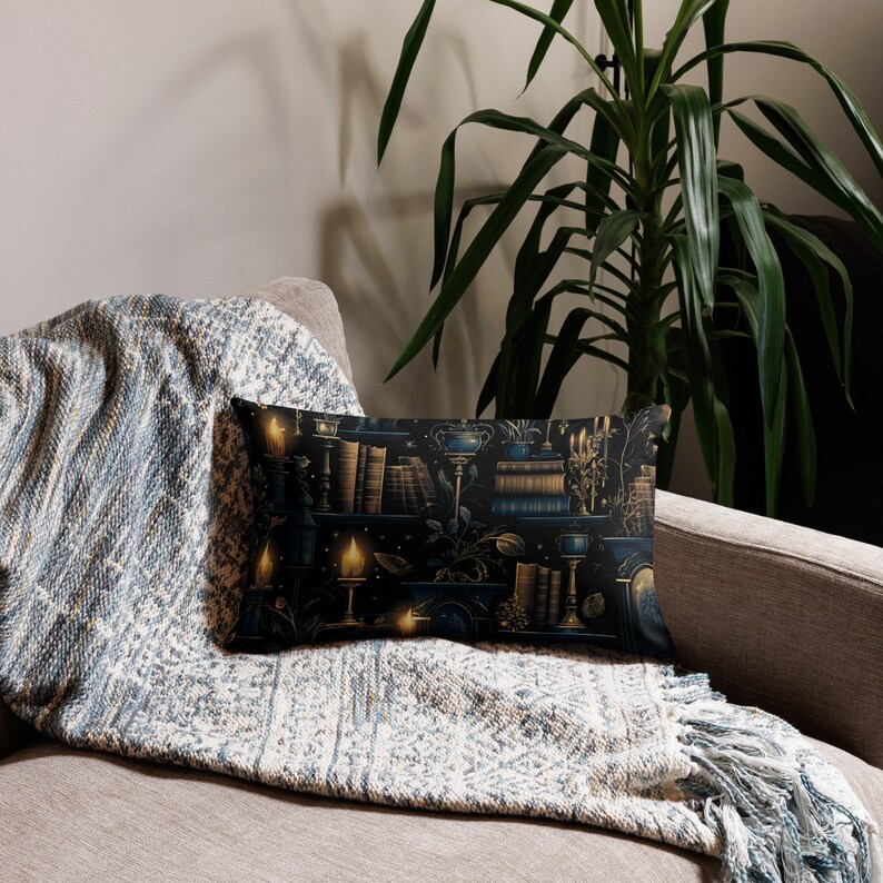 Dark Academia Premium Pillow