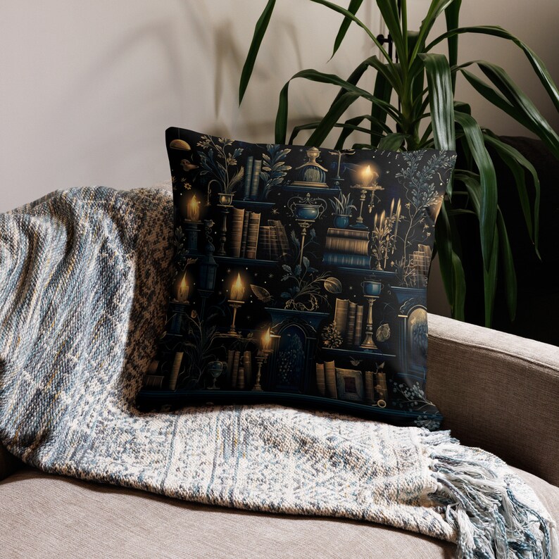 Dark Academia Premium Pillow