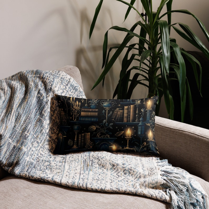 Dark Academia Premium Pillow