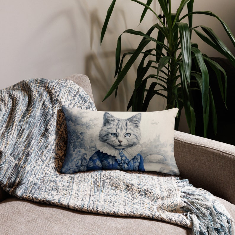The Gilded Poppy Co. Aristocat Chinoiserie Throw Pillow