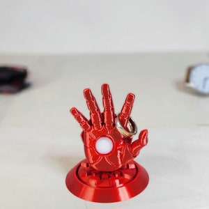 Porta anillos para hombre, Iron Man, Porta anillos para mujer, Impreso en 3D, Pisapapeles