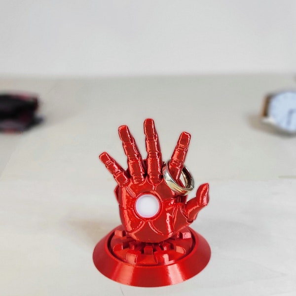 Men's Ring Holder, Iron Man, Women's Ring Holder, 3D Printed, Paper Weight