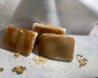 Honey brown sugar body scrub bars